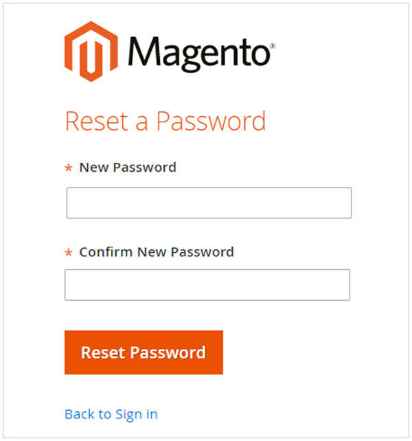 Magento 2 admin password