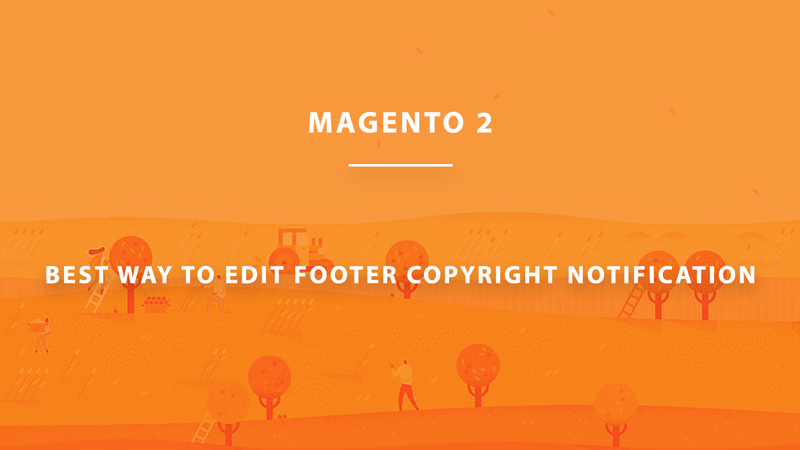 2. magento 2 copyright text feature