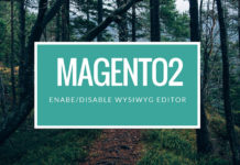 7. 7.disable WYSiWYG editor Magento 2