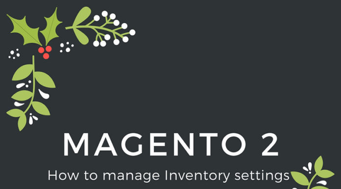 How to manage Inventory settings Magento 2