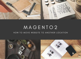 how to move magento 2 website to another location magento 2