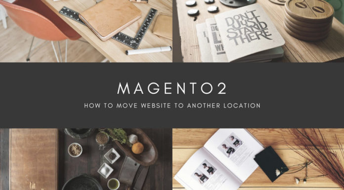 how to move magento 2 website to another location magento 2