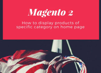 Magento-2 display products of specific category on home page