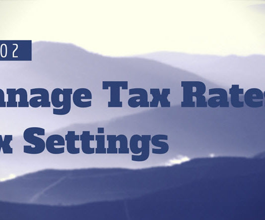 manage tax rate magento 2