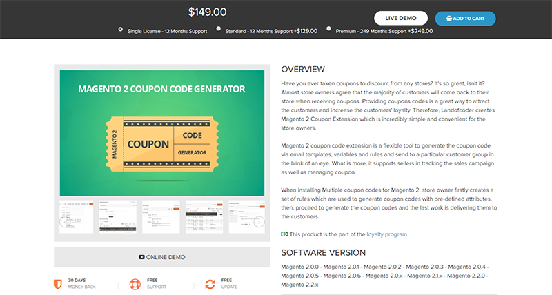 best magento 2 coupon extension