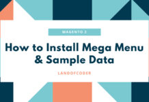 How to Install Magento 2 Mega Menu & Sample Data