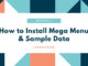 How to Install Magento 2 Mega Menu & Sample Data