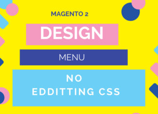 style magento 2 menu without editting css file