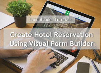 create hotel reservation form