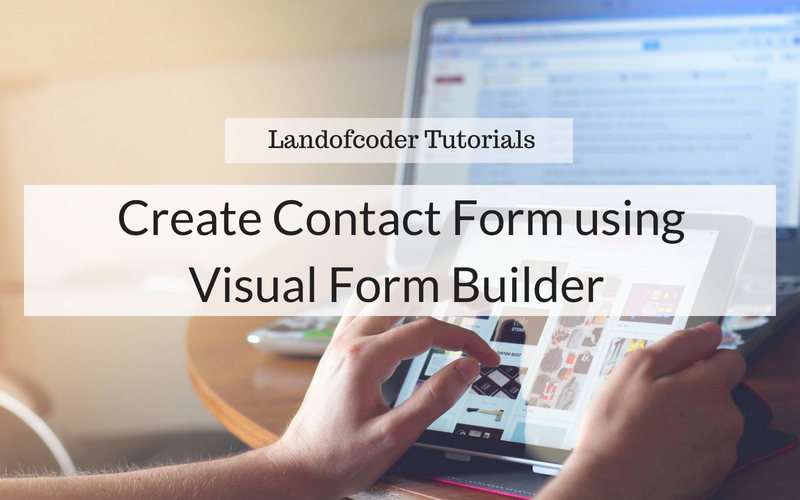 create contact form