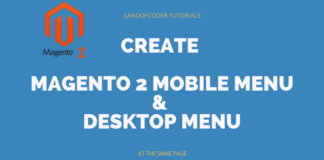 create magento 2 mobile menu tutorials landofcoder