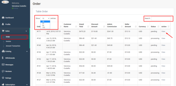 how to manage seller orders, invoices & amount transactions with magento 2 marketplace extension