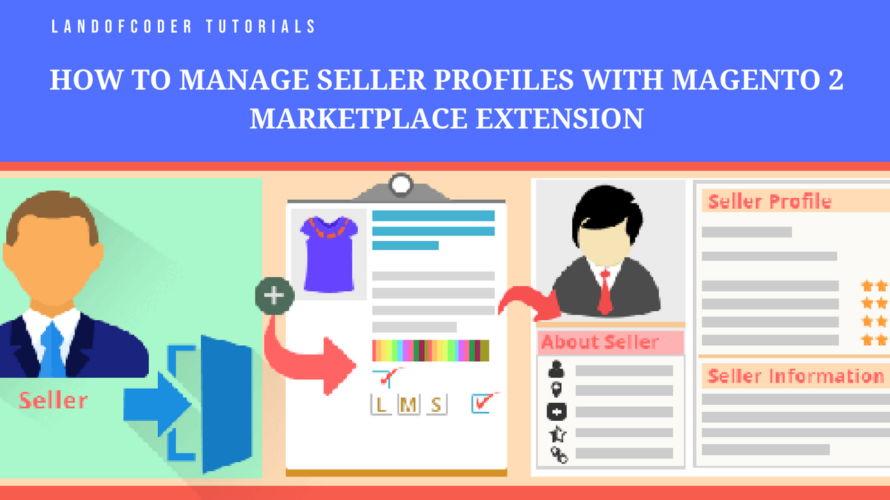 how to manage seller profiles with magento 2 marketplace extension