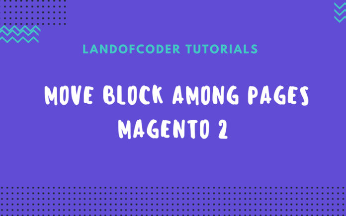move block pages magento 2