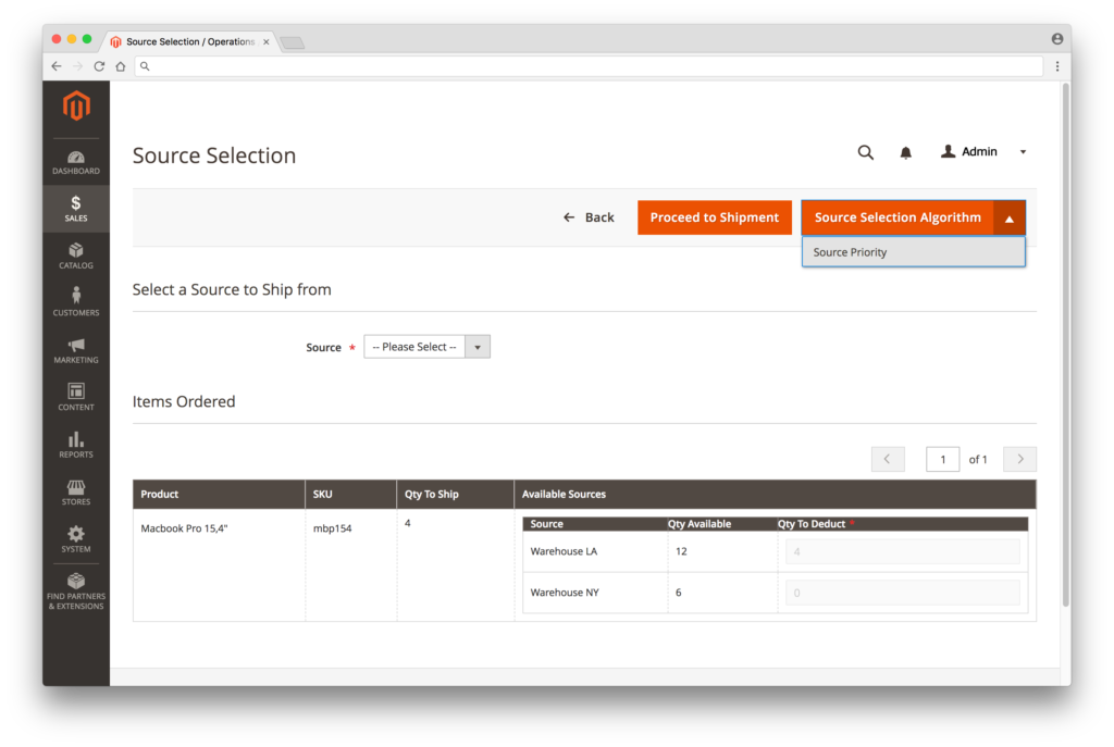 How To Manage Order in Magento 2 Multi Source Inventory