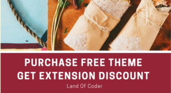 Purchase Free Theme – Get Discount Code For Extension on Landofcoder