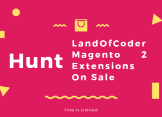 Hunt LandOfCoder Magento 2 Extensions On Sale - Save Huge Money Now!