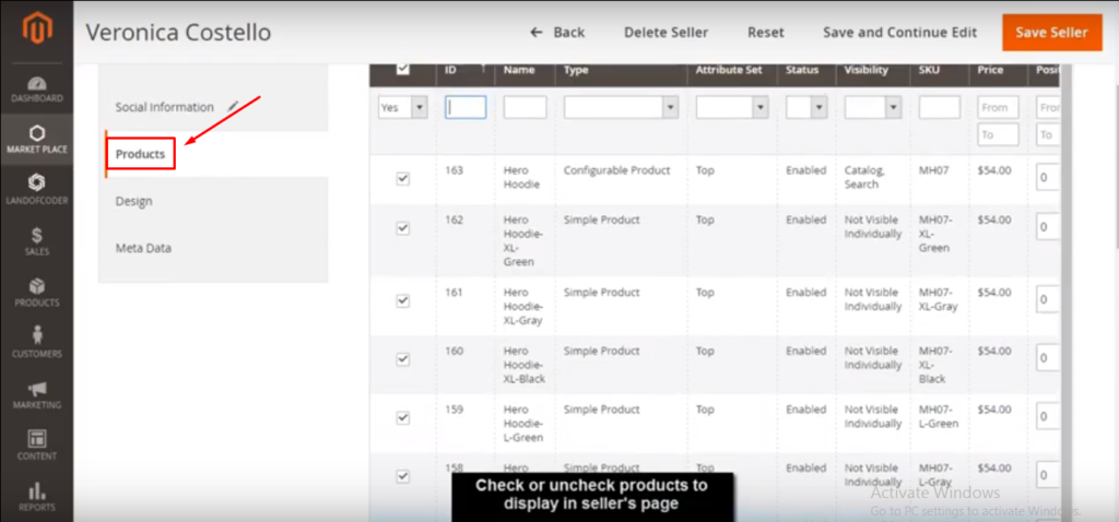 product tab in magento 2 marketplace plugin backend