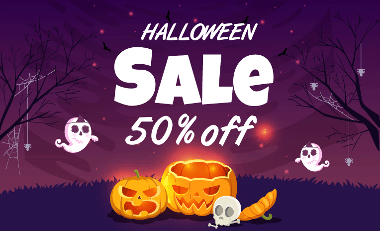 Hallween Sale OFF 50% All Magento 2 Extension