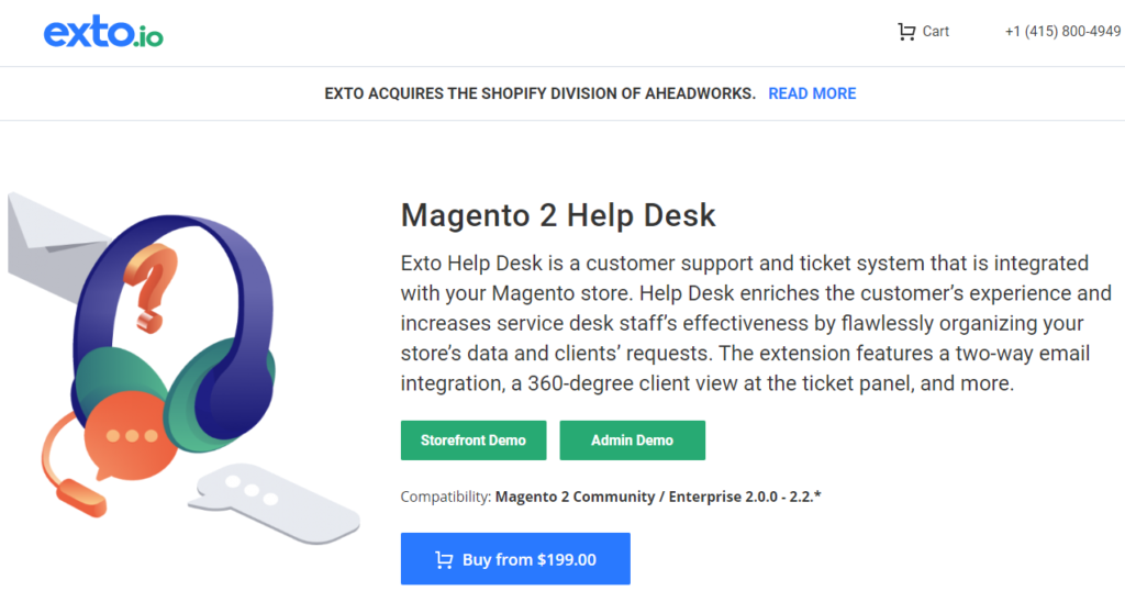 magento 2 help desk