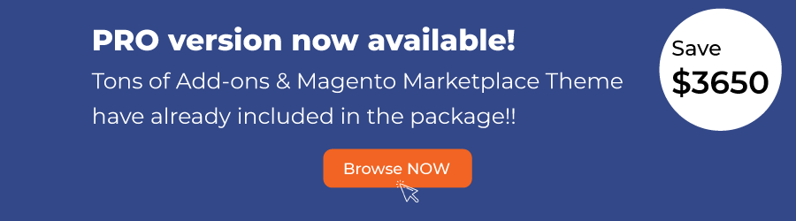 Magento 2 marketplace extension PRO version