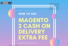 how to use magento 2 cash on delivery extra fee