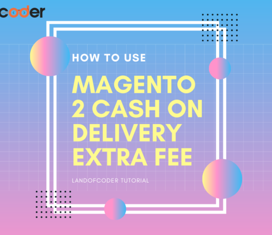 how to use magento 2 cash on delivery extra fee