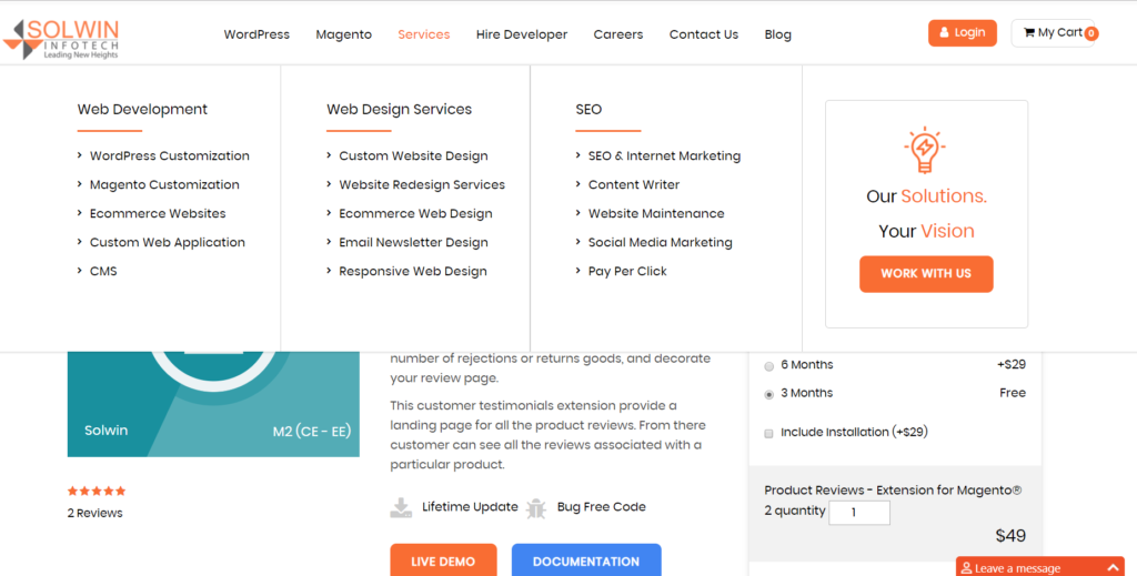 product reviews - extension for magento 2