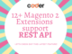 magento 2 extension support REST API