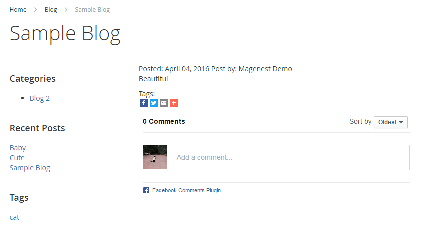 blog pro extension