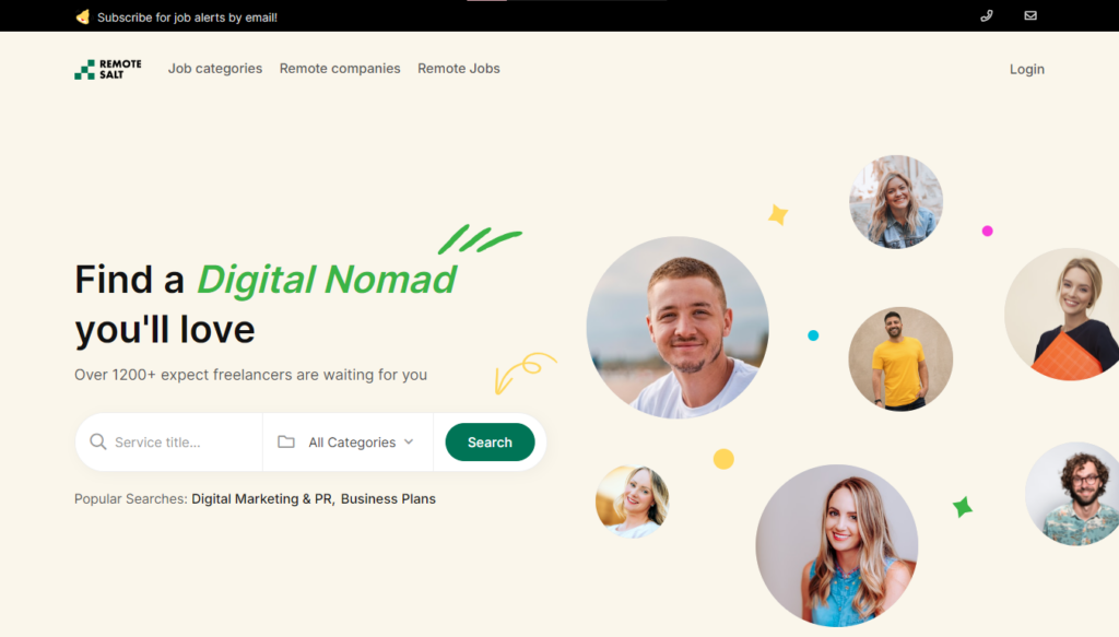 Remote Salt is the ideal job search platform for who prefer remote working