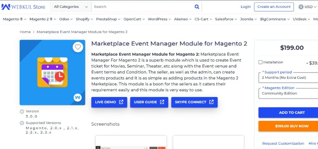 Marketplace Event Manager Module for Magento 2 Webkul