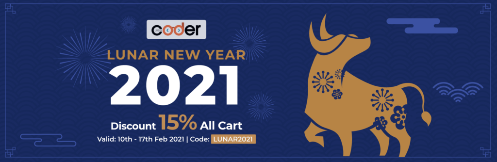 lunar new year sale 2021 by Landofcoder