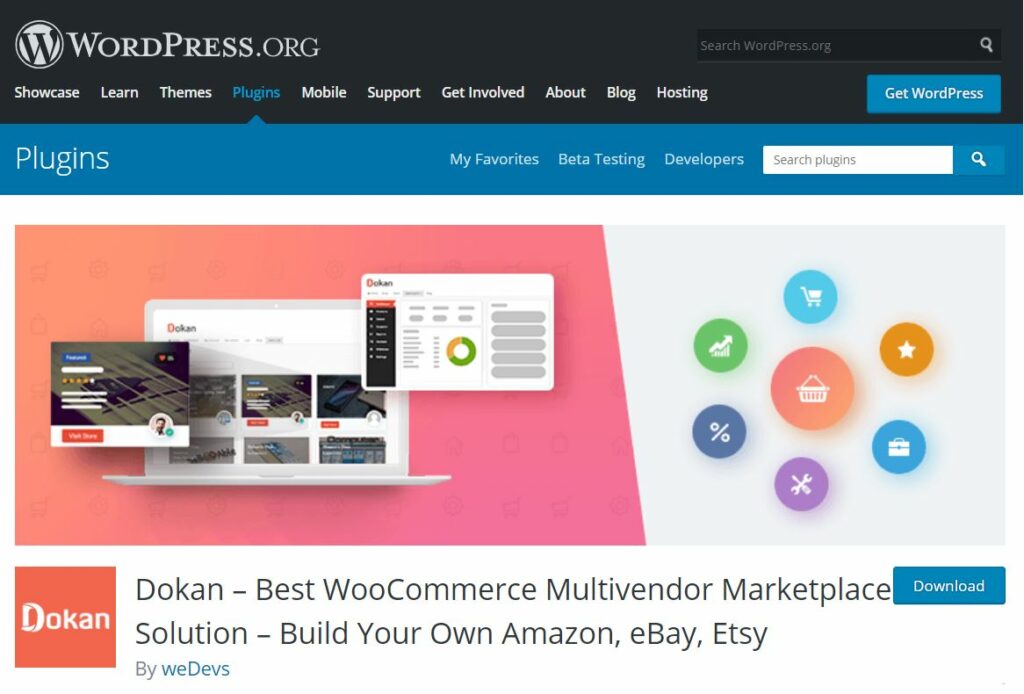 Multi-vendor eCommerce websites extensions