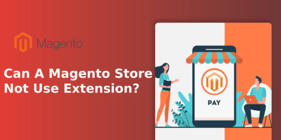 can a magento store not use extension