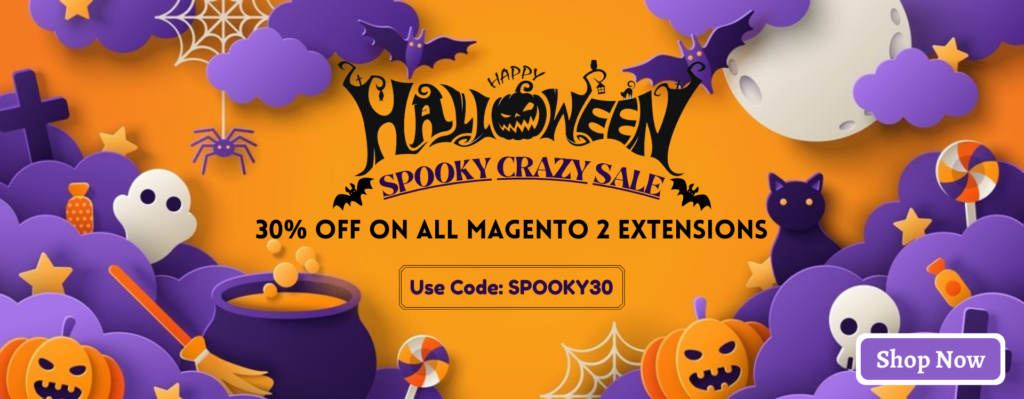 Webiators's Magento Halloween sales 2021