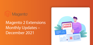 Magento 2 Extensions Monthly Updates – December 2021