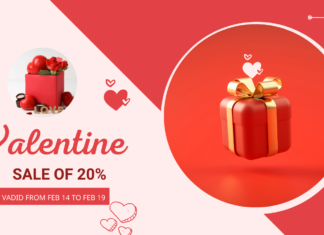 Discount Valentine's Day