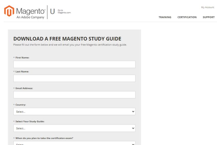 learn Magento 2 from scratch