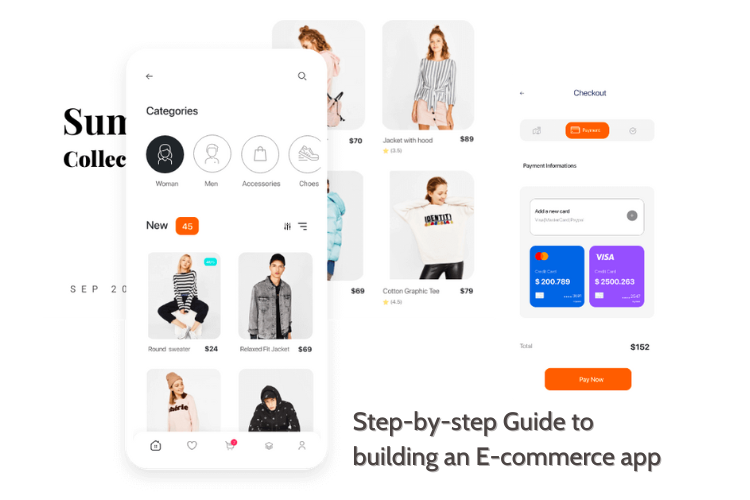 Steps-by-step guide to building an E-commerce app