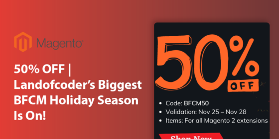Landofcoder sale 50% BFCM