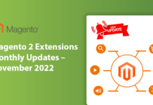 Magento 2 Extensions Monthly Updates – November 2022