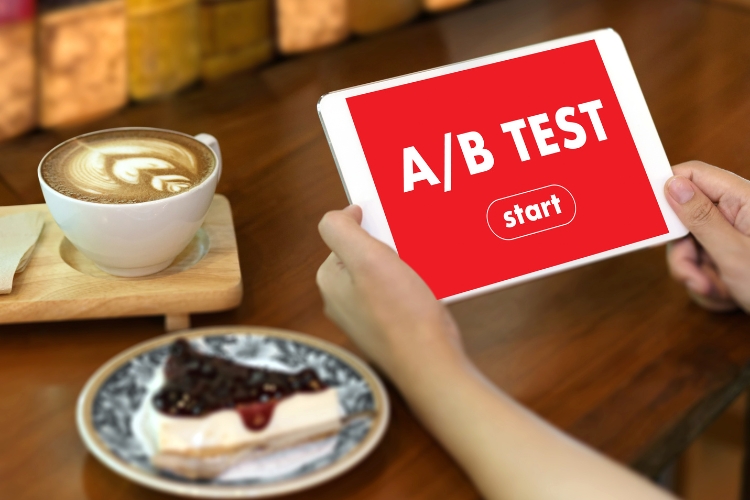 A/B testing help us collect useful's data about UX