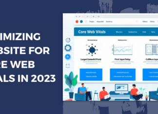 Optimizing website for core web vitals