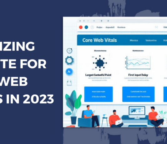 Optimizing website for core web vitals