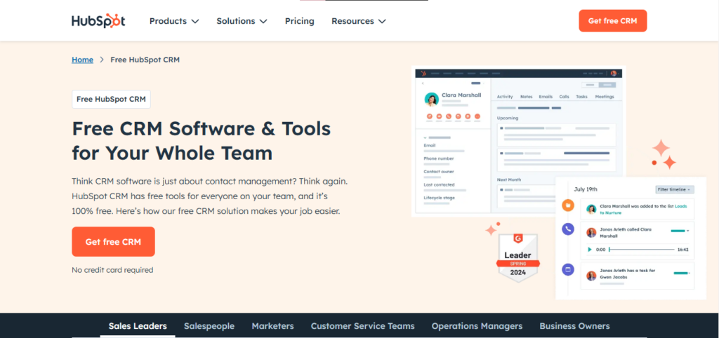 Explore more details about the leading CRM software