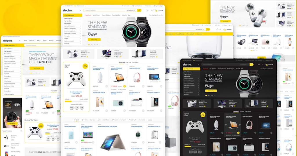 Electro Appliane Store Magento theme