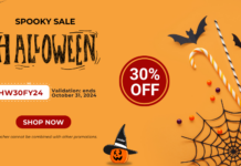 Halloween 2024 30% OFF from Landofcoder