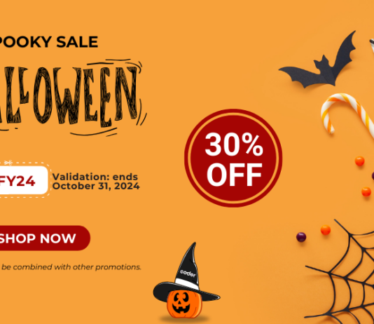 Halloween 2024 30% OFF from Landofcoder