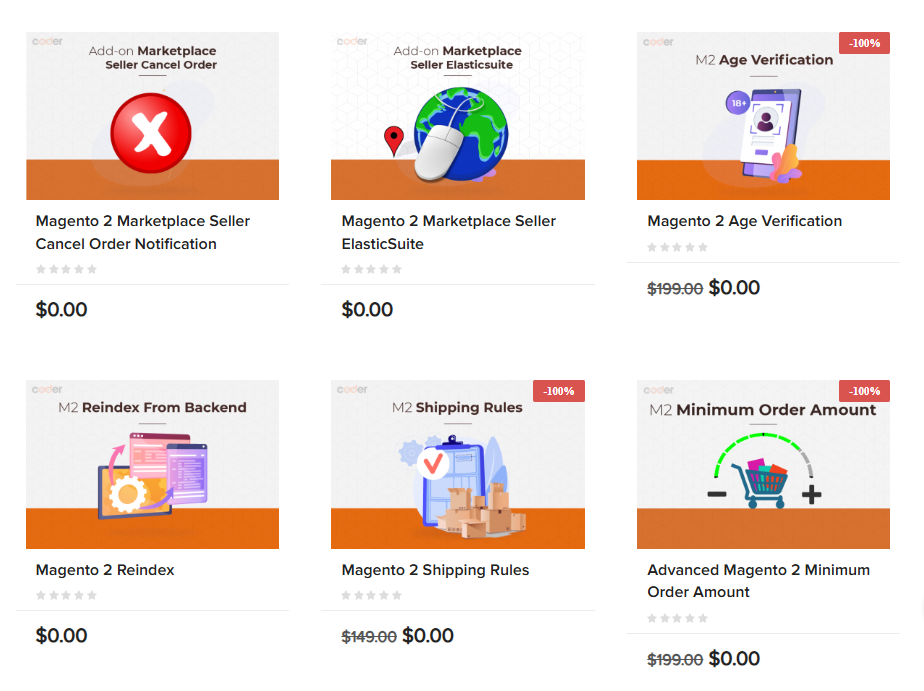 Free Magento 2 Extensions from Landofcoder